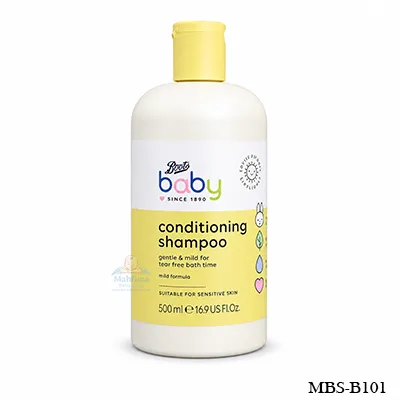 Boots Baby Conditioning Shampoo Gentle & Mild for Tear Free Bath Time – 500ml