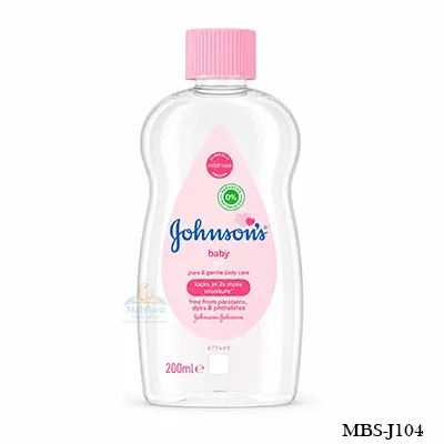 Johnson’s Baby Oil with Vitamin E – 200ml (EU / Italy)