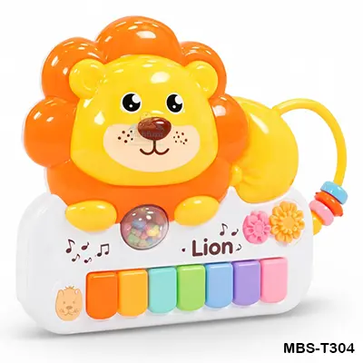 Cartoon Lion Light-Musical Piano – Educational Keyboard Toy for Kids
