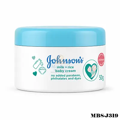 Johnson’s Baby Milk And Rice Cream 50 gm (Thailand)