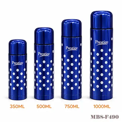 Prestige Flask | Stainless Steel Vacuum Flask - Blue (350ml/500ml/750ml/1000ml)