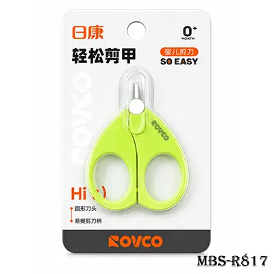 Rovco Baby Safety Nail Scissors – Thin & Short Blade