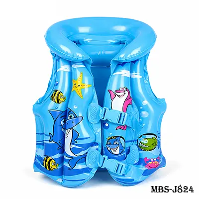 Swimming Suit Small Kids Baby Life Jacket PVC Inflatable Swim Vest