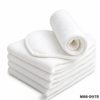 Baby Cotton Burp Cloth Set – Soft, Absorbent & Reusable Towels for Newborns & Infants