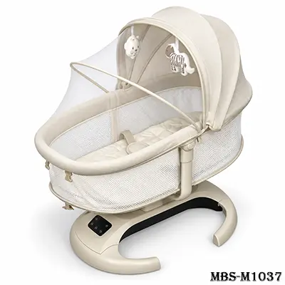 Mastela Infini Orbit Cradle Electric Swing Bassinet – Cream